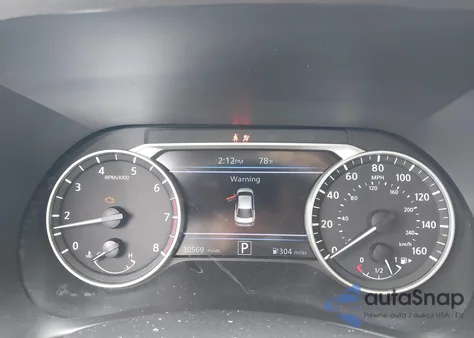 2021 Nissan Sentra Sv Xtronic Cvt z USA, uszkodzony, nr VIN 3N1AB8CV1MY308636